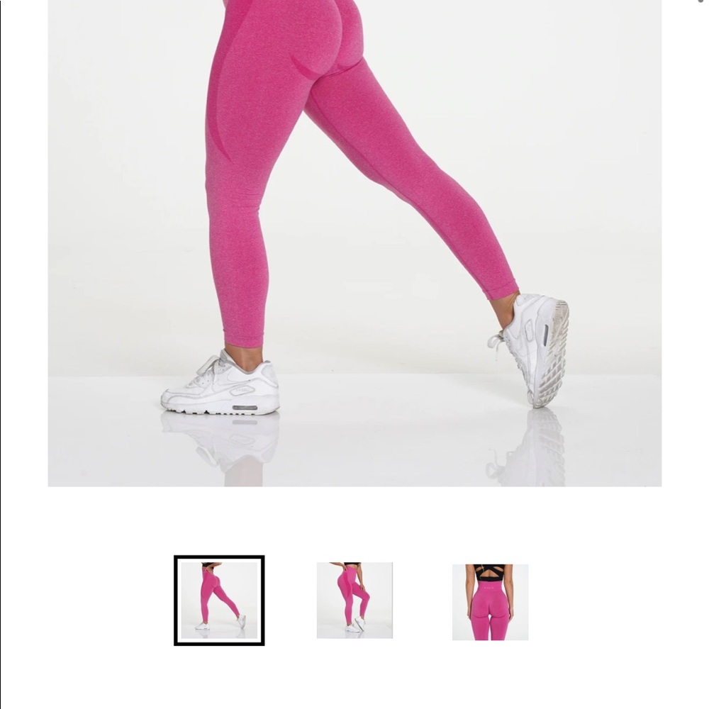 Fuchsia NVGTN contour leggings small